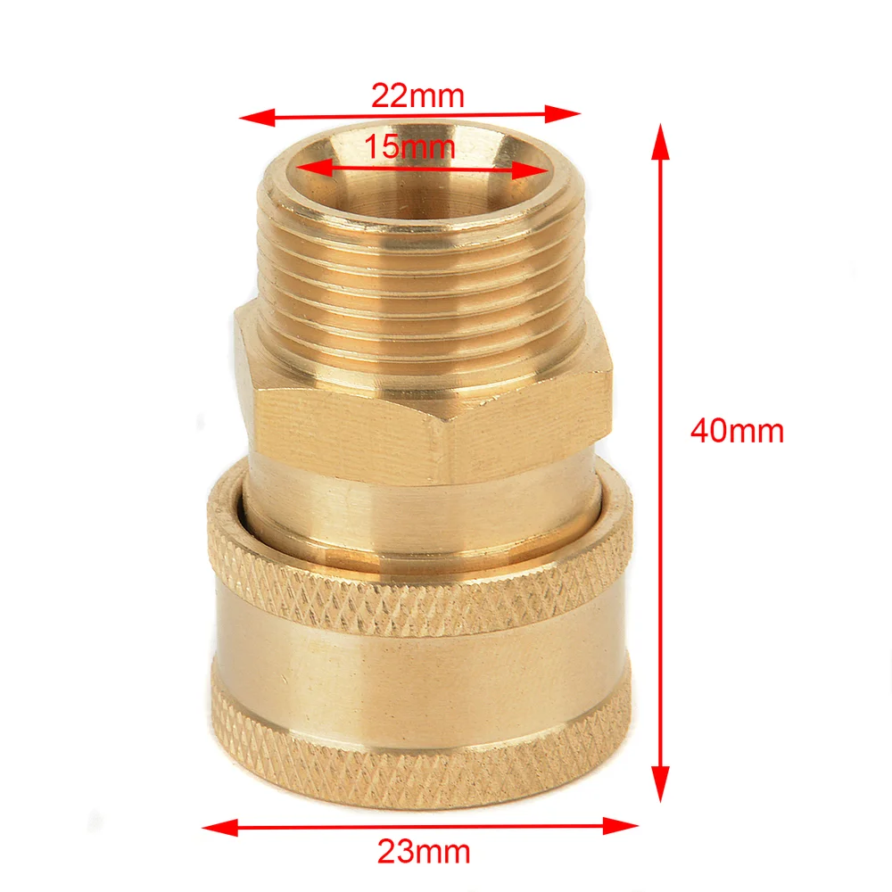 1 шт. Медь 3/8 &quotвнутренняя резьба Quick Release В комплект поставки входит адаптер