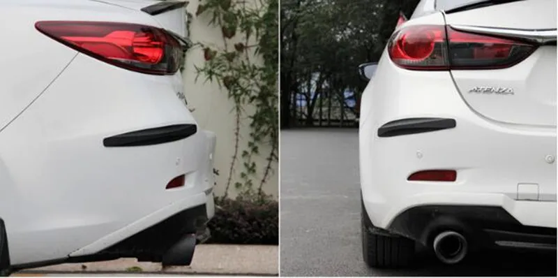 Наклейка на автомобильный бампер Противоударная полоса для Renault clio megane 2 3 captur logan