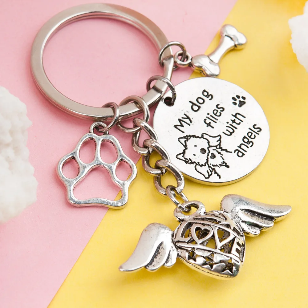 Doreen Box ручная работа брелок для домашних животных рыбы костяного сердца