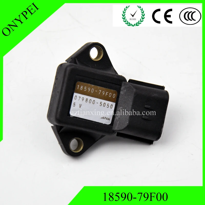 High quality 18590-79F00 079800-5050 MAP Intake Air Pressure Sensor For Suzuki K14 Swift 1.3 Changan Star 1859079F00 0798005050 |