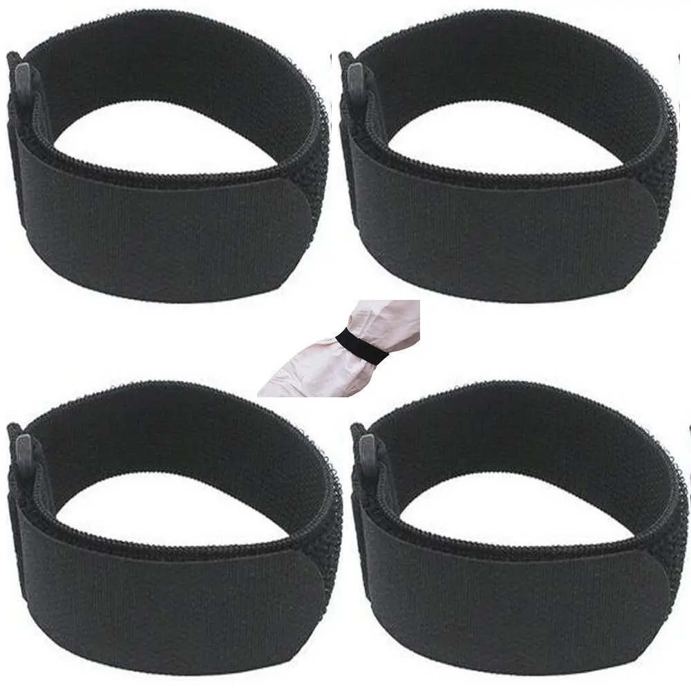 4 шт./лот унисекс эластичные регулируемые нарукавники Рубашка Подвязки Рукав