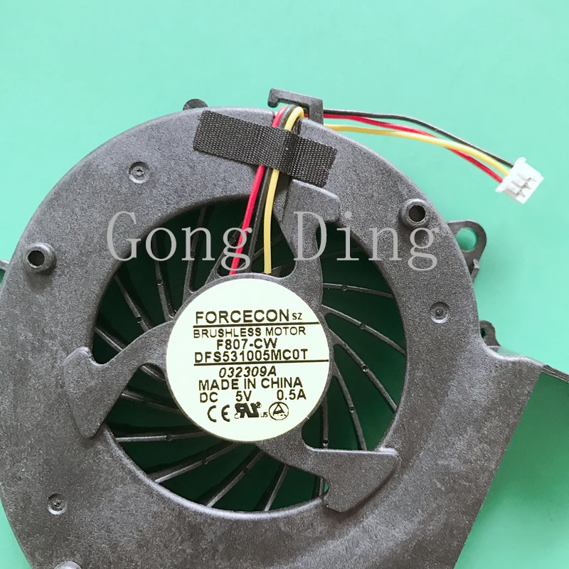 Новый охлаждающий вентилятор для ноутбука ноутбук подходит Benq P53 LC01 LC03 LC12 CWPF12