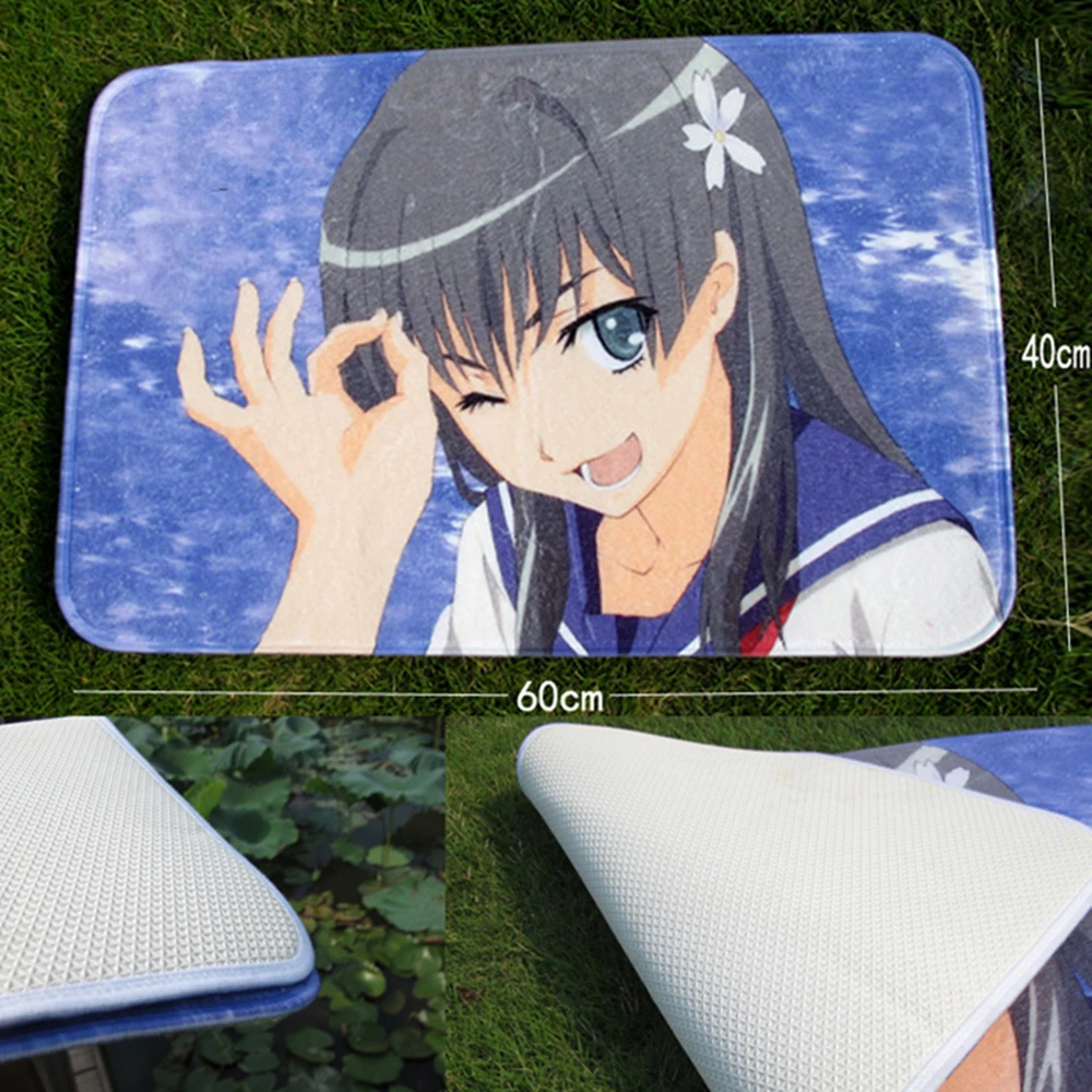 Free Ship 2015 Home Decoration Custom Doormats Bedroom Cushion Lovely Panda Sit on the Tree Carpets Bathroom Rugs #DM-417 | Дом и сад