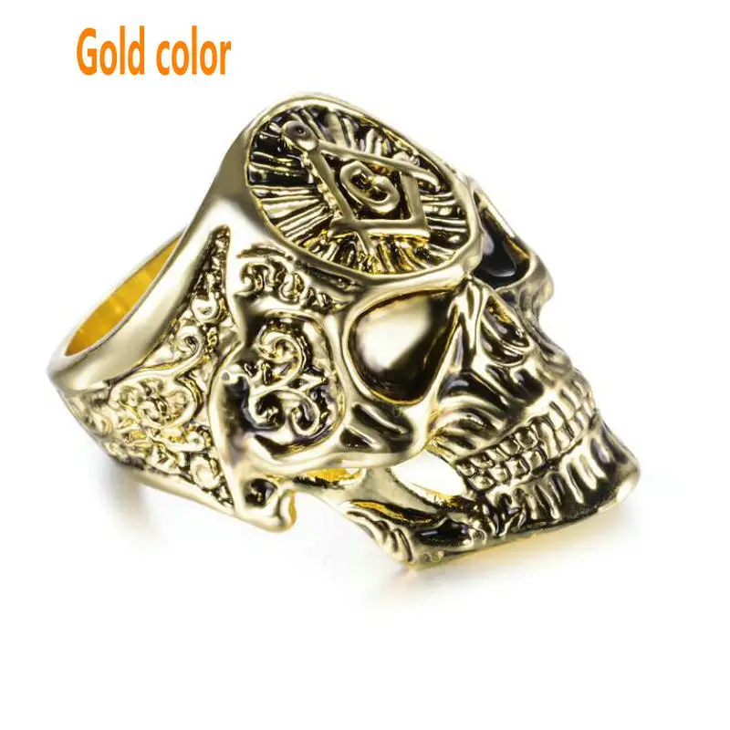 Для Мужчин's нержавеющая сталь кольцо масонские Shantou с черепом в стиле