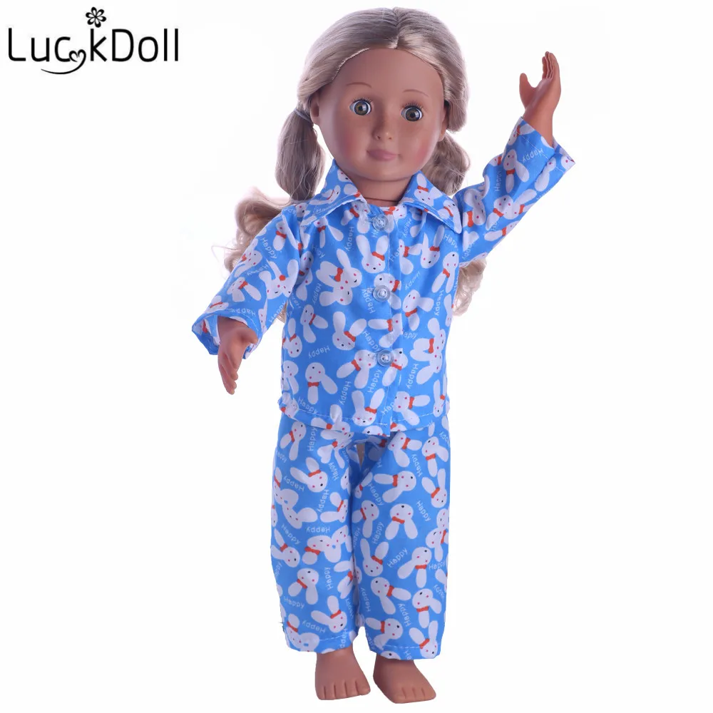 LUCKDOLL высокое качество ручная работа костюм Одежда для куклы 43 см или 18 дюймов