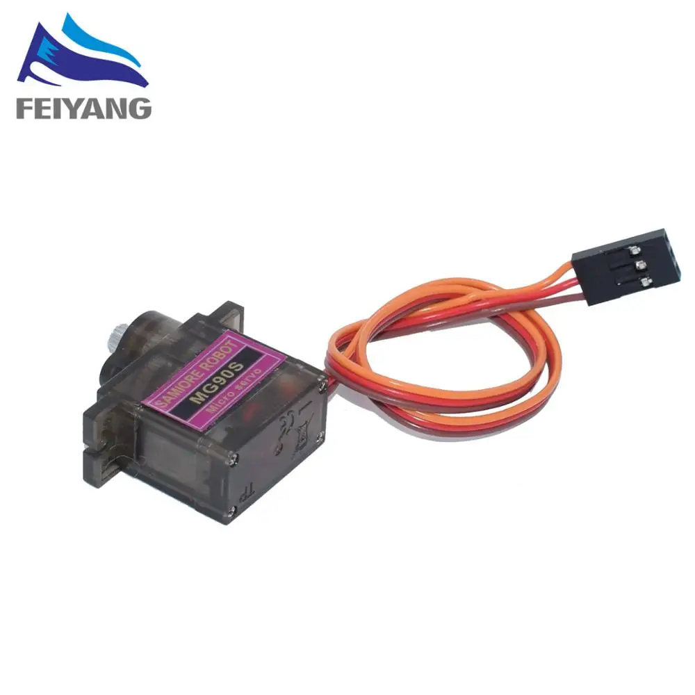 1 шт. Rc Mini Micro 9g Servo SG90/MG90S RC 250 450 Вертолет самолет автомобиль Лодка - Цвет: MG90S