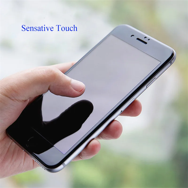 Shuohu закаленное стекло для IPhone 6 6S 7 4D изогнутая Премиум Защитная пленка экрана Plus |