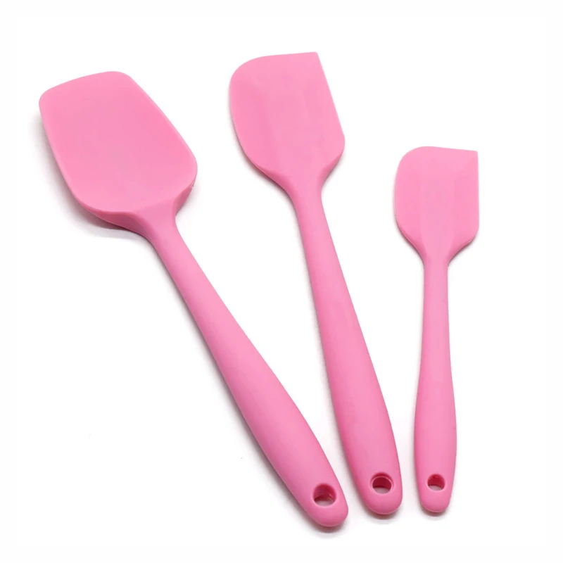 Выпечки Посуда Еда Класс силиконовые Скребки из трех частей выпечки suite салат