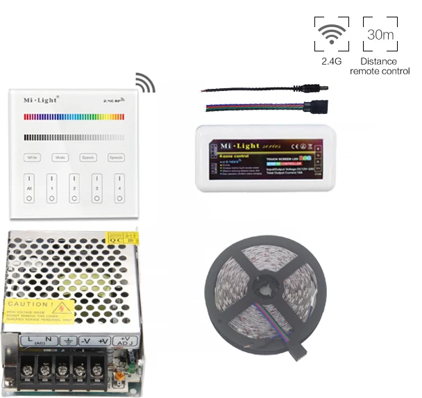 5 ~ 20 м 5050 RGB светодиодный светильник + Mi. Светильник Led контроллер 2 4G B3 настенный