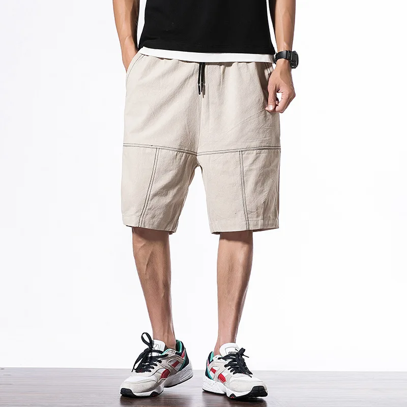 Мужские летние повседневные пляжные шорты оригинальные японские спортивные в