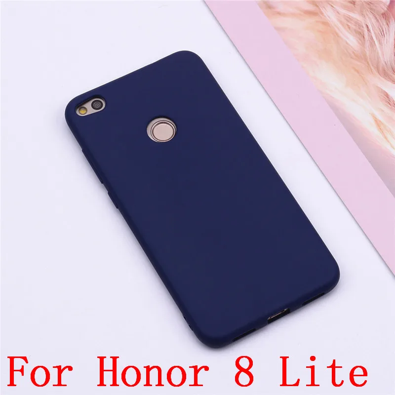 Для Huawei Honor 8 Lite, мягкий чехол из ТПУ для Honor 8, силиконовый чехол для задней панели телефона, чехлы для защиты Huawei Honor 8 Lite, чехол-бампер
