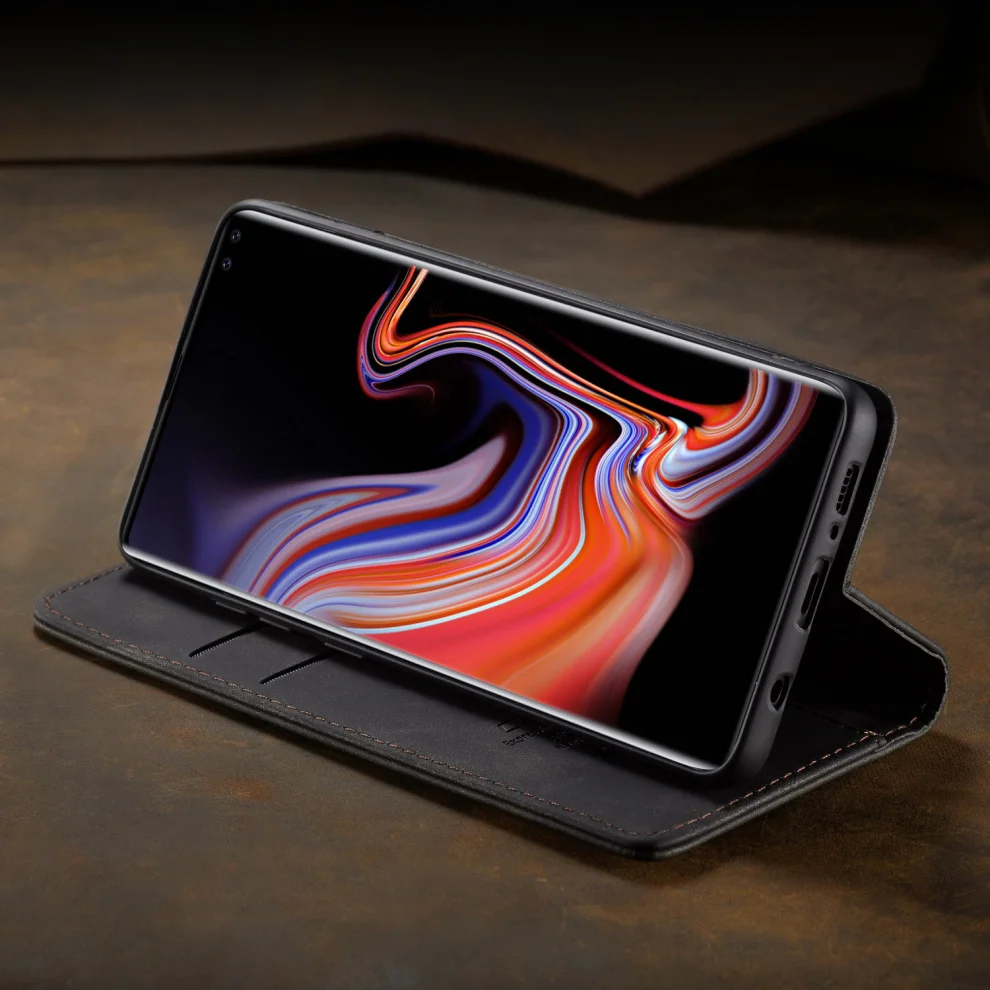 Винтажный кожаный чехол для samsung Galaxy S10, S9, S8 Plus, S7 Edge, S10E, роскошный магнит, авто флип, чехол-бумажник, чехол для samsung S10, 5G
