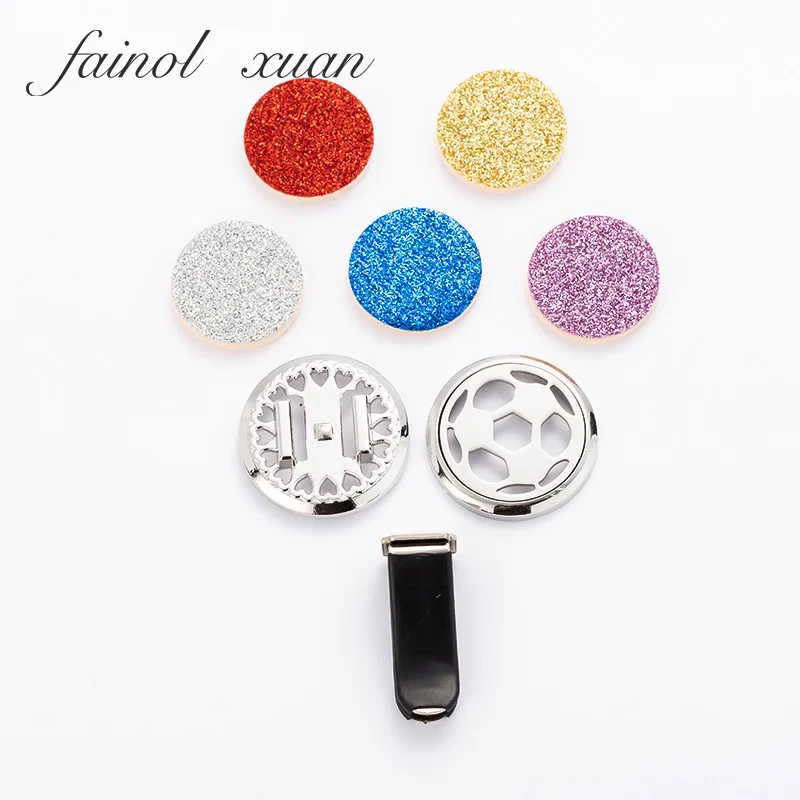 30 мм из нержавеющей стали магнитная пряжка освежитель воздуха для автомобиля