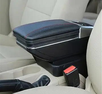 Для Suzuki Ignis подлокотник коробка центральный магазин содержание коробка Подстаканник Пепельница интерьер автомобиля-Стайлинг украшения аксессуары часть - Название цвета: Black