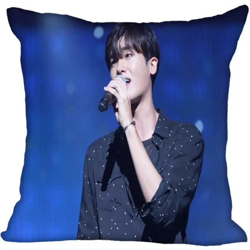 Новые Заказные наволочки Park Hyung Sik, квадратная шелковая наволочка с принтом, домашние декоративные Сатиновые Наволочки на молнии(одна сторона
