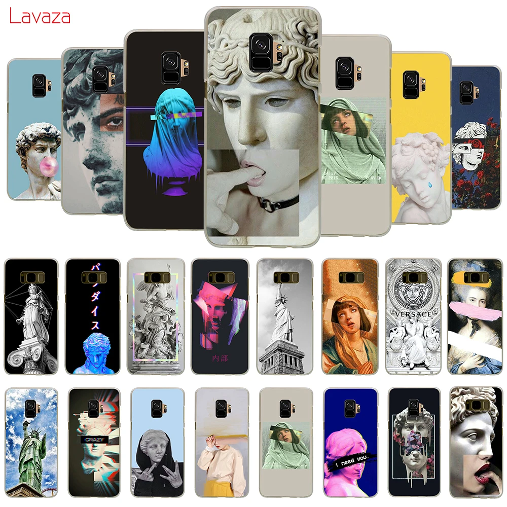 Жесткий чехол для телефона Lavaza винтажный пластырь статуя Давида Samsung Galaxy A10 A30 A40 A50