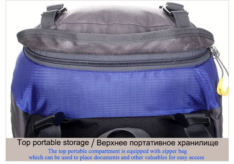 50л вместительный рюкзак для альпинизма для мужчин и женщин, спортивный походный рюкзак для кемпинга, рюкзак для альпинизма, водонепроницаемый тактический рюкзак, сумка