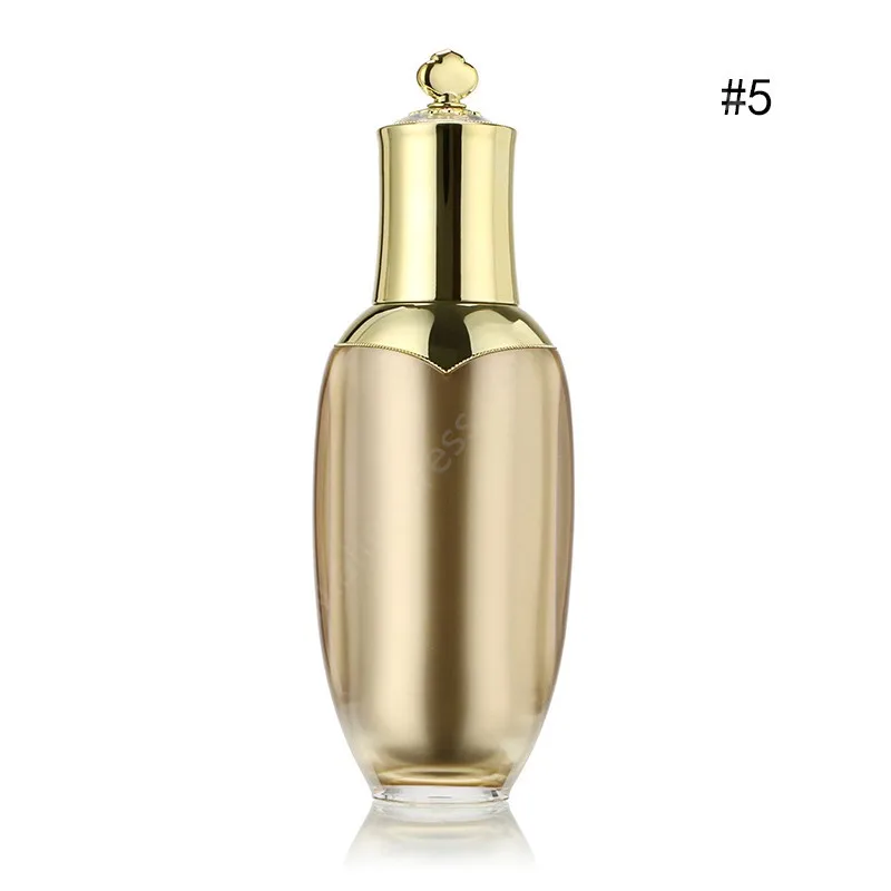 PROMOTION!!!!30ML CROWN shape press pump bottle cosmetic container lotion Cosmetic Packaging | Красота и здоровье