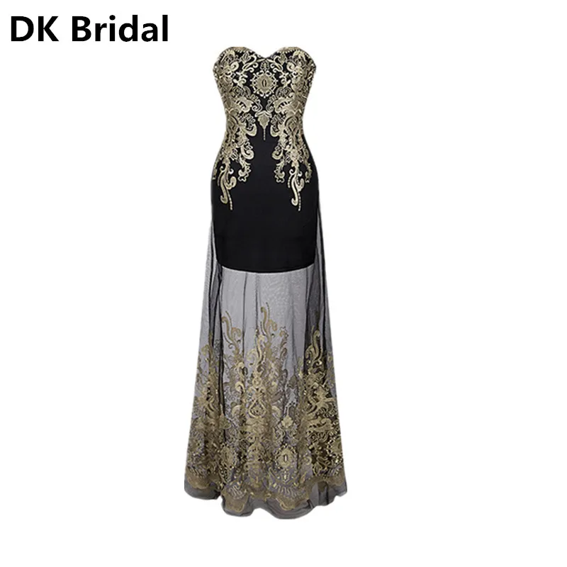 

Длинное вечернее платье, из тюля, с вышивкой золотыми нитями, винтажное, со шнуровкой, без бретелек, 1920-х