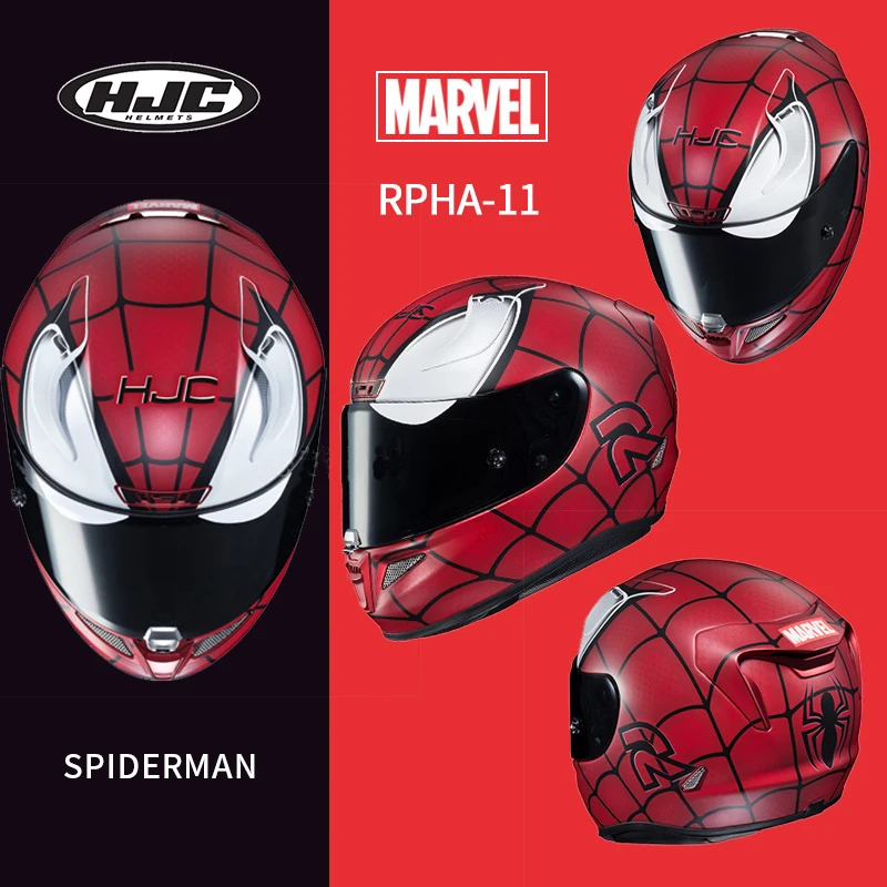 HJC RPHA 11 карбоновый яд шлем чудо-яд второго поколения паук Черная пантера шлем Железный человек смерти официанта