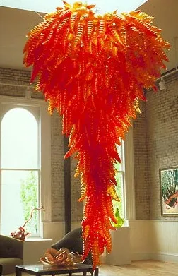 

LR701-Large Hotel Lobby Decorations Led Bulbs Hand Blown Murano Glass Big Chandelier Light