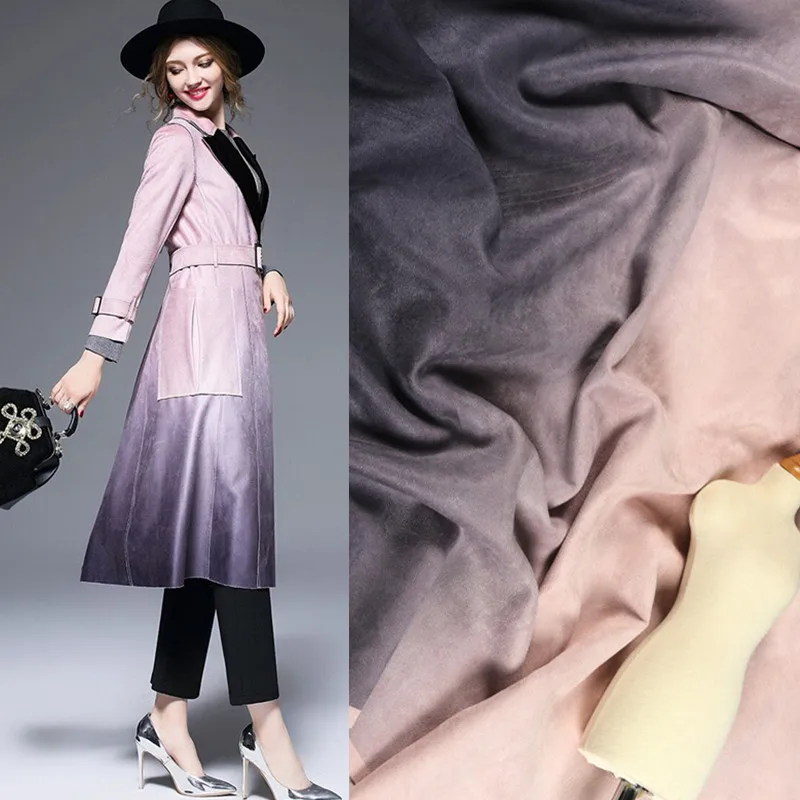 Материал из искусственной замши с матовой фланелевой тканью лучше чем материал