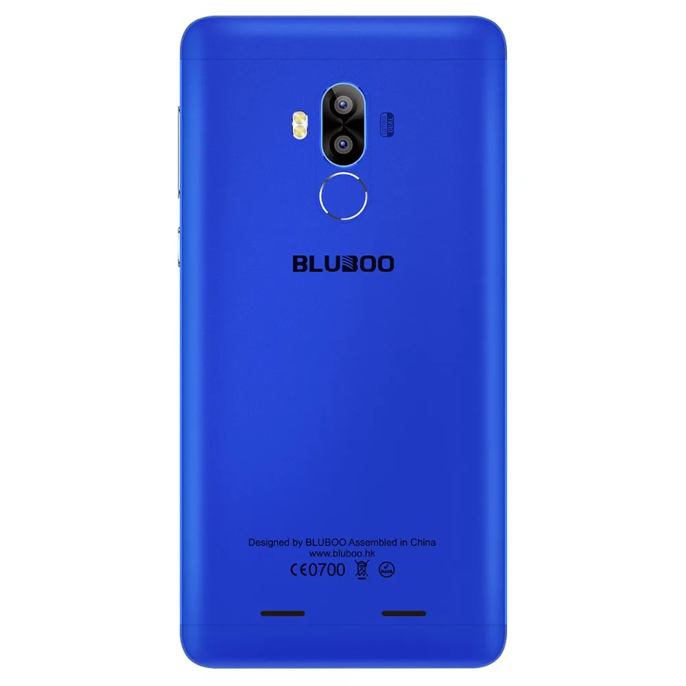 Оригинальные bluboo d1 5.0 дюймов смартфон android 7.0 mtk6580a quad core мобильный Телефон 2 ГБ RAM 16