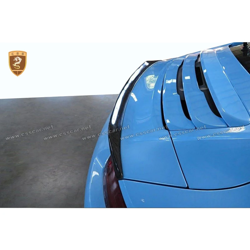 Задний спойлер из углеродного волокна для Porsche 911 991 V Style Reat Wing | Автомобили и