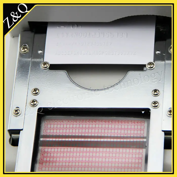 Ручная машина для тиснения карт из ПВХ 68 символов|embossing machine|embossed cardembossing machine card |