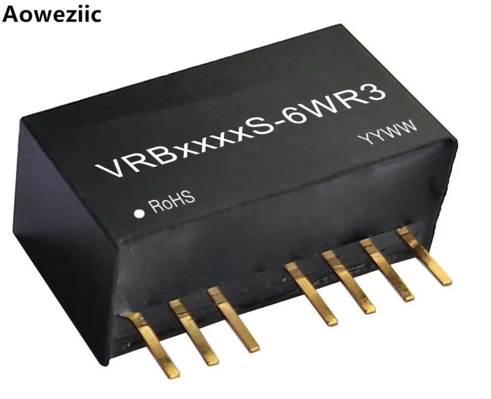 Aoweziic 5 шт./лот VRB2403S-6WR3 новый оригинальный вход: 18V-36V Выход: 3 V 1.35A Φ 1500VDC изоляция |