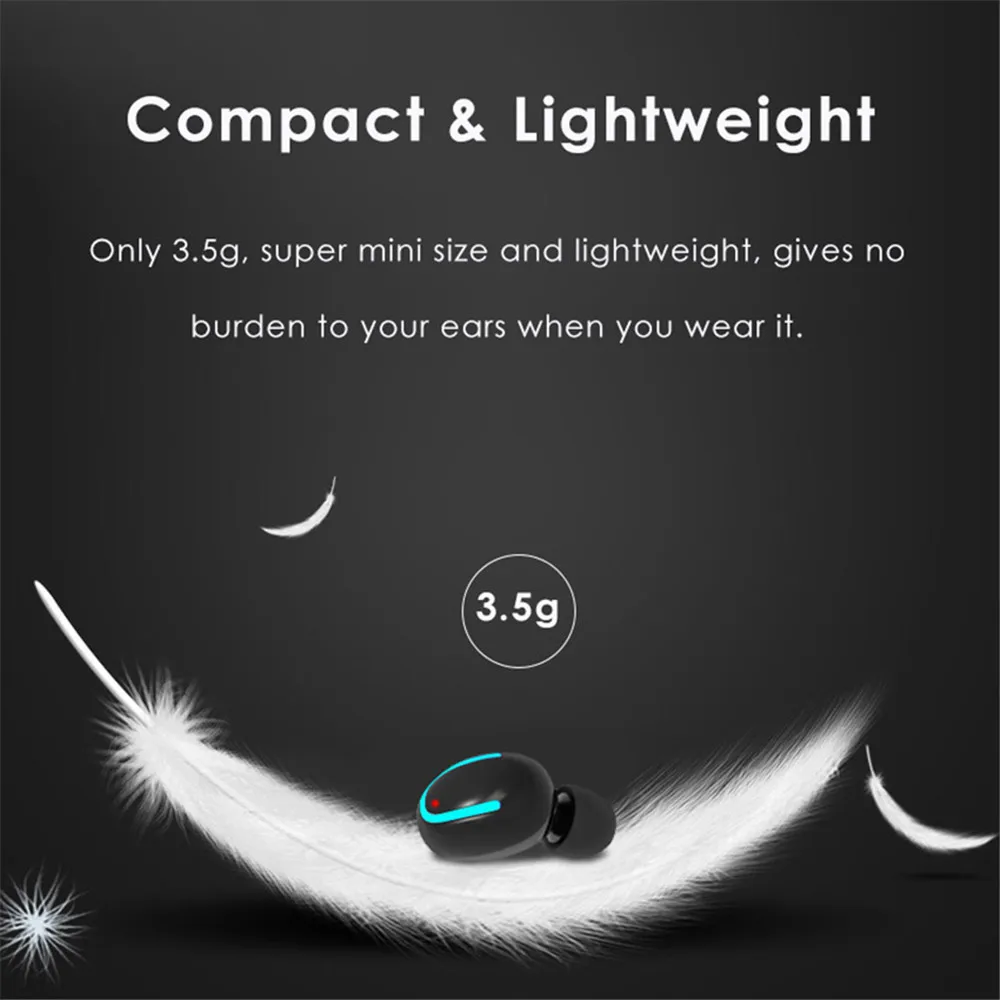 CUFOK Bluetooth вкладыши беспроводные мини наушники с USB Автомобильное зарядное