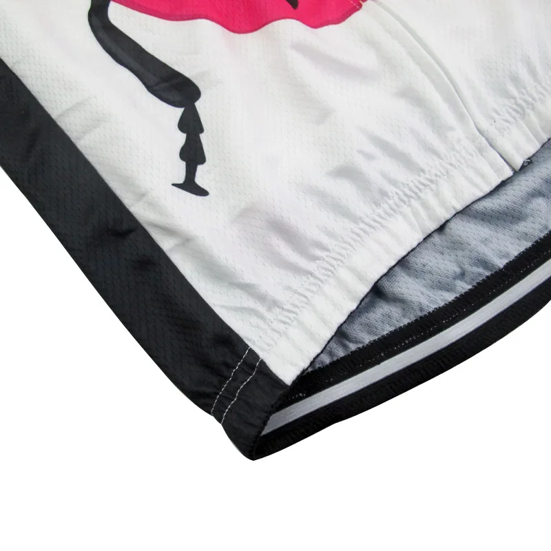 Дышащая белая женская велосипедная Джерси летняя одежда для горного и