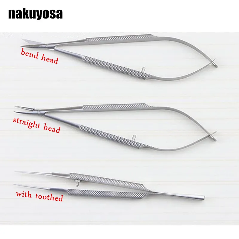 14 см офтальмологические микрохирургические Инструменты держатель иглы микро