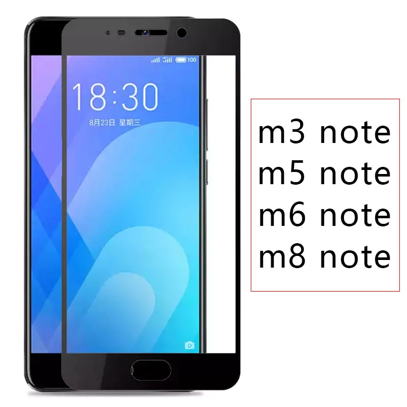 Защитное стекло для Meizu M3 M5 M6 M8 Note закаленное Maisie M 3 5 6 8 небезопасная защитная