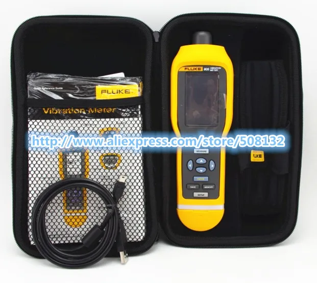 Fluke 805 Виброметр механическое устранение проблем и техническое обслуживание F805!!