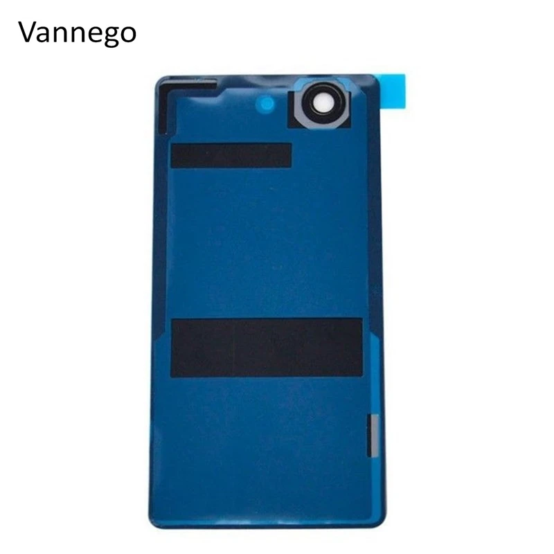 Vannego Задняя стеклянная крышка батареи для sony Xperia Z3 Compact Mini D5803 D5833 Задняя крышка батареи чехол Корпус с NFC
