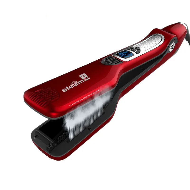 Выпрямитель для волос с ЖК дисплеем|steam flat iron|flat ironlcd hair |