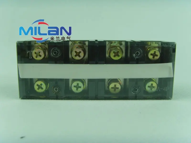 TC 604 фиксированные клеммы высокого тока Монтажные платы разъемы 60A 4 P медные