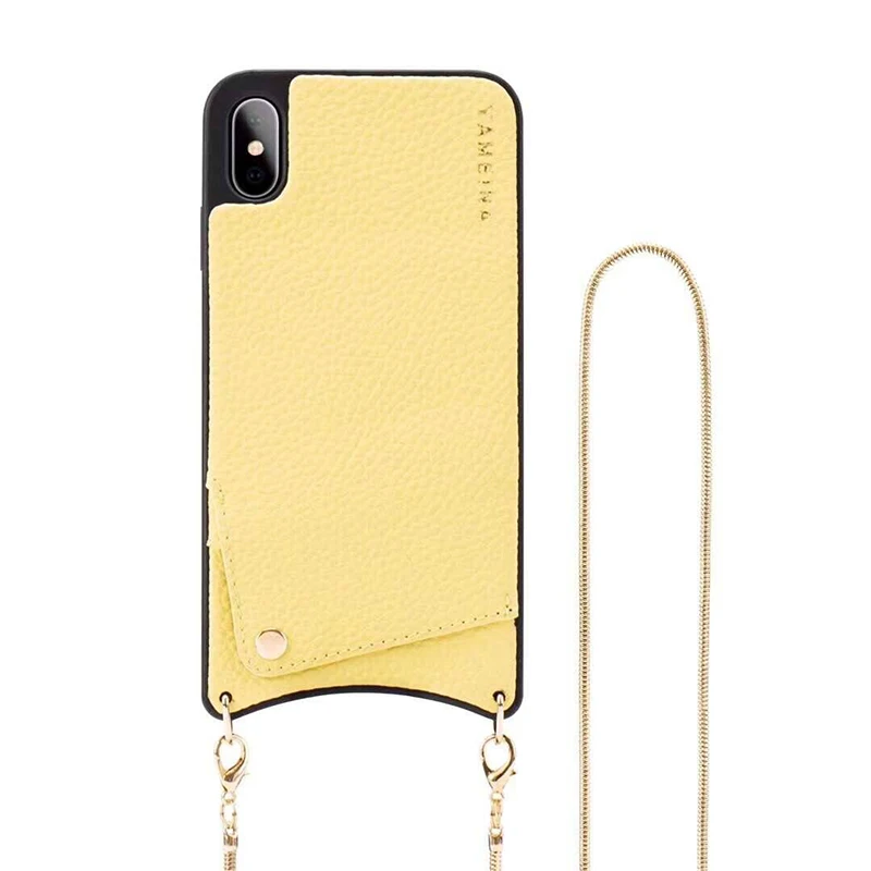 Easterm Роскошный кожаный чехол-кошелек XS MAX для телефона iPhone 6 7 6 Plus 8 Plus X XR, чехол для сотового телефона и ручная сумка-сетка, стильный кошелек