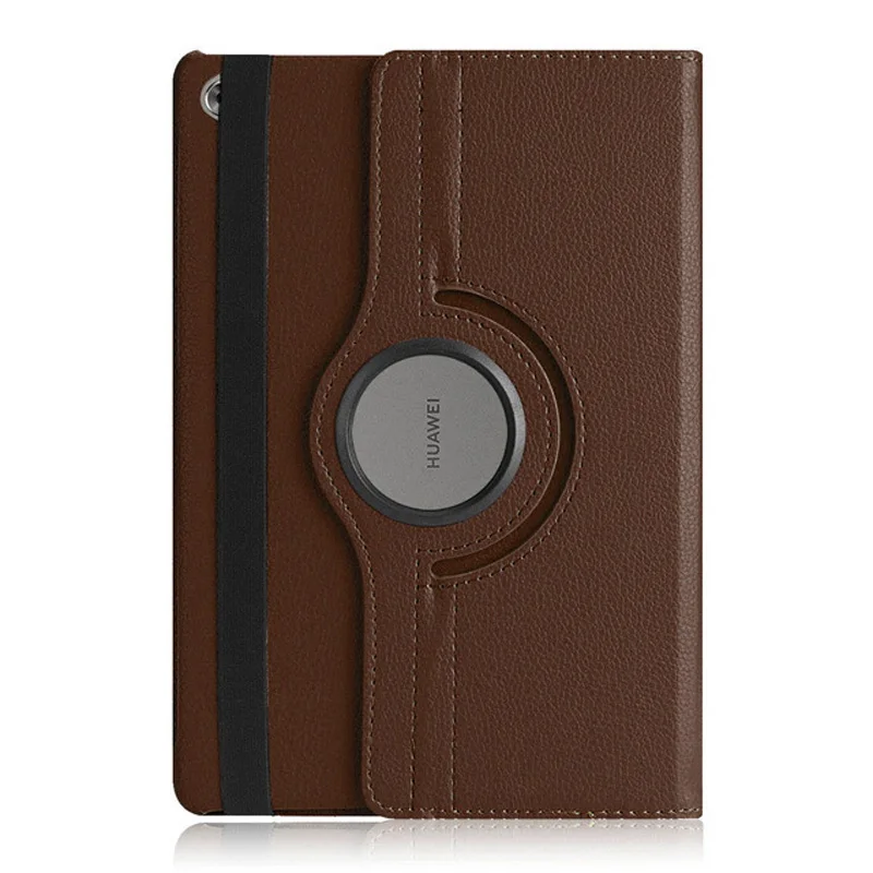 360 Rotating Case For Huawei MediaPad M5 Lite 10 Case BAH2-W09/W19/L09 10.1'' Tablet Smart Auto Sleep / Wake Stand Leather Cover