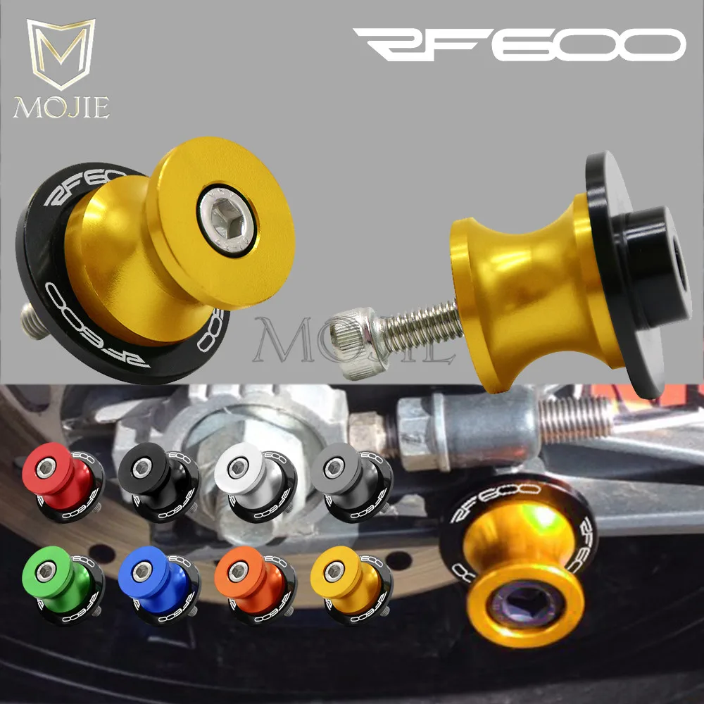 Для Suzuki RF600/R RF600 RF600R RF 600 R 1994 1996 1995 слайдеры Swingarm катушки 8 мм CNC алюминиевая задняя