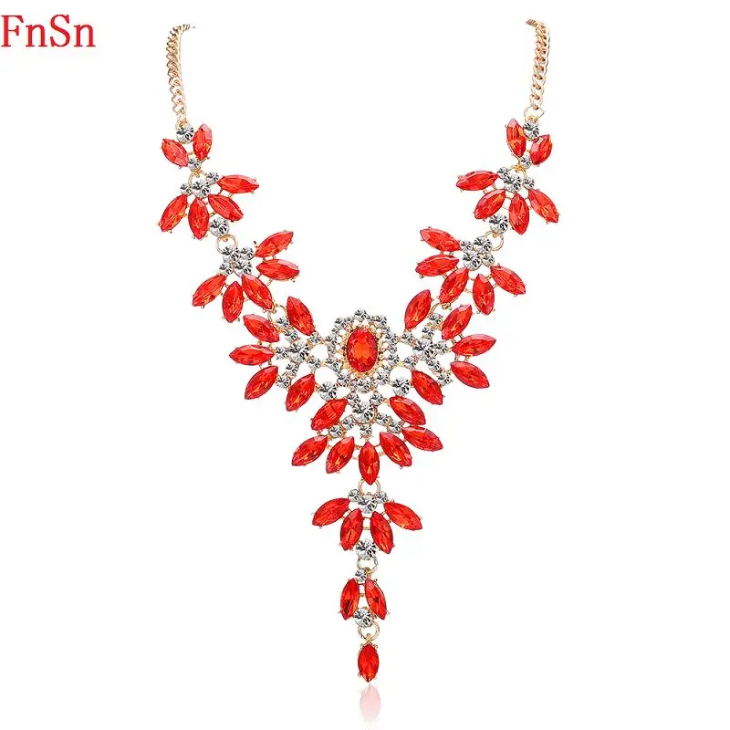 FnSn Новинка 2017 горячее летнее колье с цветком трендовый ошейник из цинкового