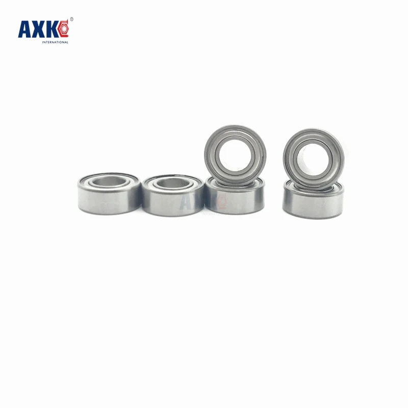 Axk Smr105zz Abec 1 (10 шт.) 5x10x4 мм Миниатюрные шарикоподшипники из нержавеющей стали