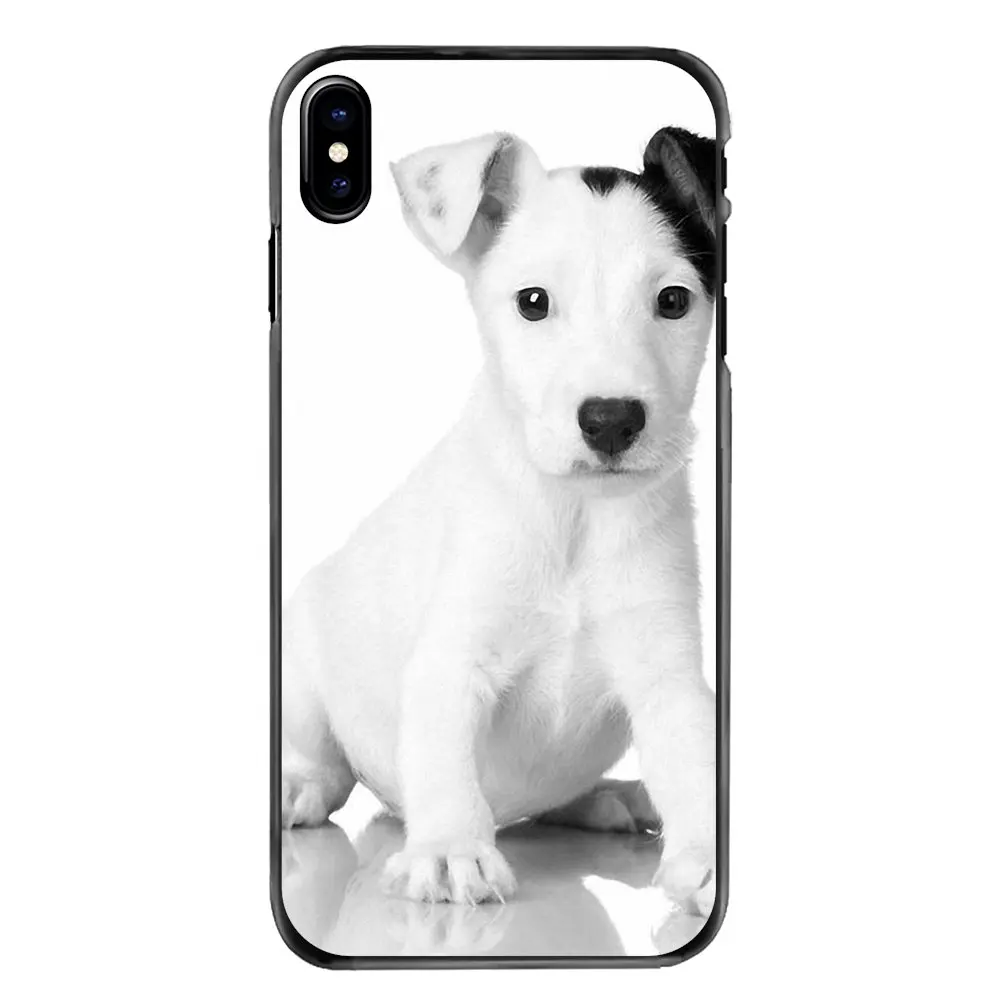 For Samsung Galaxy A3 A5 A7 A8 J1 J2 J3 J5 J7 Prime 2015 2016 2017 I Love My jack russell Terrier dog puppy Art Hard Phone Cover |