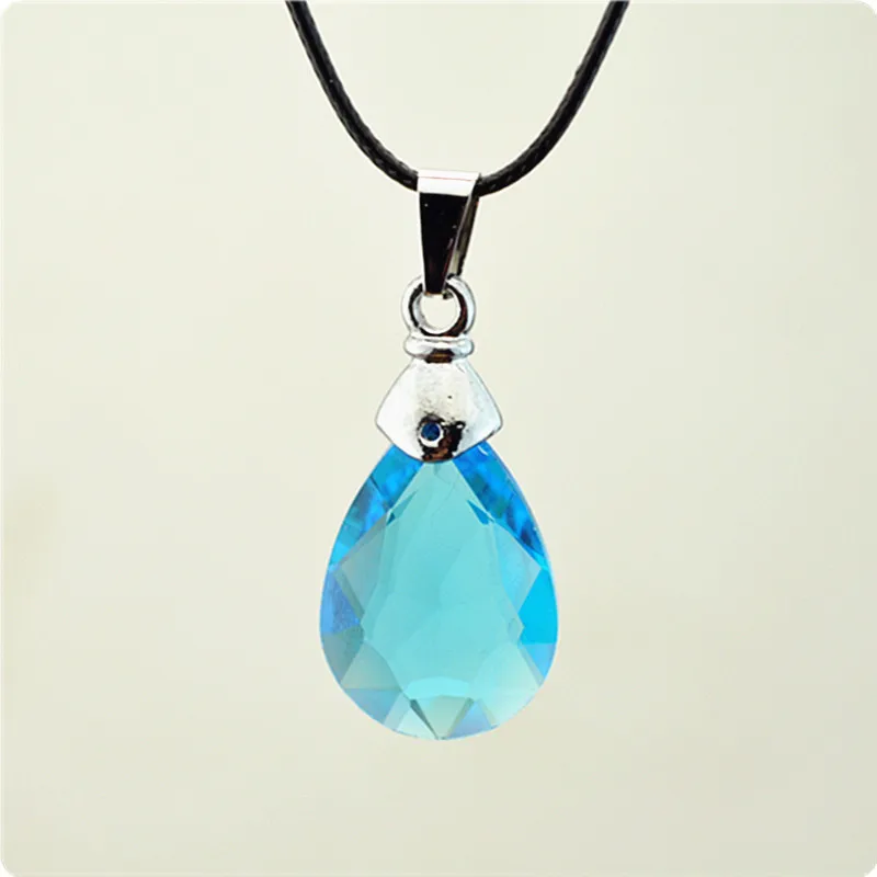 Меч искусство онлайн синий кристалл кулон ожерелье меч САО Юи Асуна и киригаи