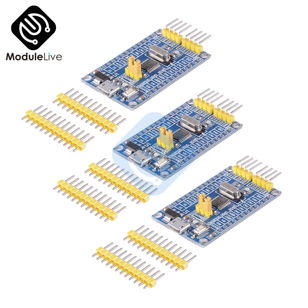 Процессор STM32F030F4P6 ARM 32 бит 48 МГц макетная плата микроконтроллер SWD/ISP двойная