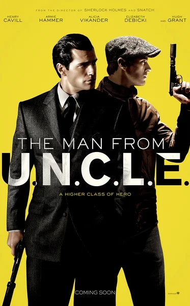 

The Man from U.N.C.L.E. (2015) Vintage movie poster 24x36 inch 03