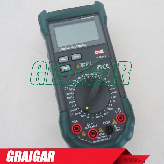 MS8269 LCR индуктивность измеритель LC мультиметр|meter multimeter|lc metermultimeter meter |