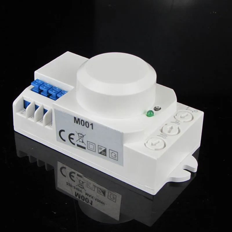 Hot sale DC 12V 360 degree Microwave Sensor Light Switch Induction Microwave Motion Sensor M001 similar pir motion sensor