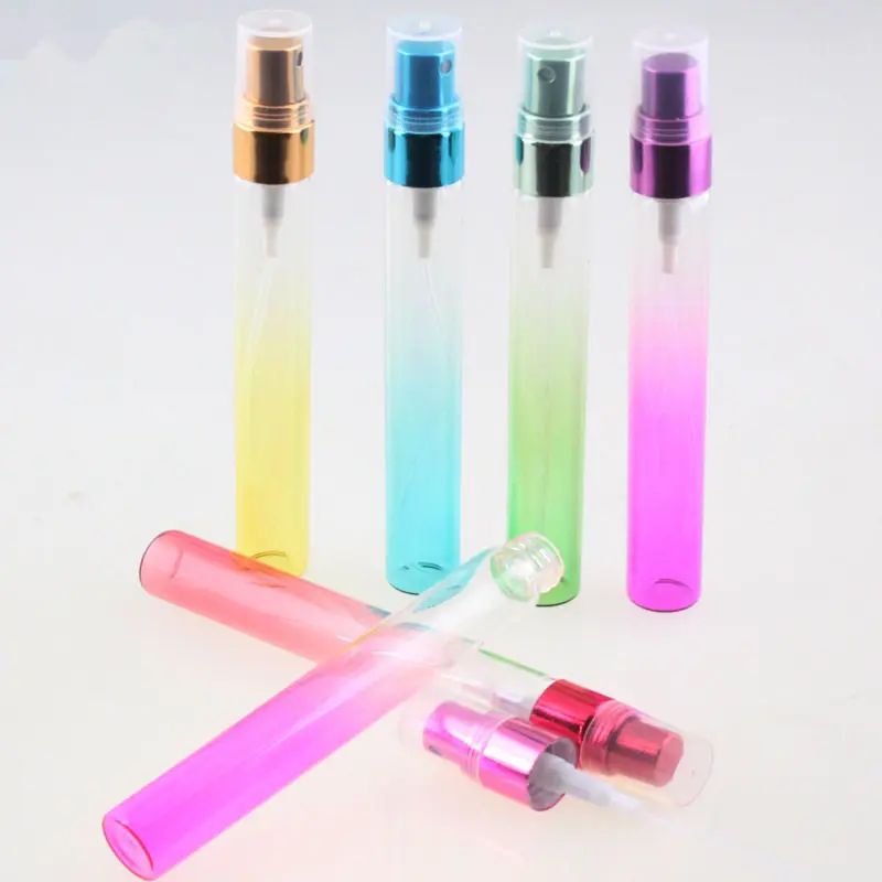 100 шт./лот 5 мл многоцветный многоразовый портативный мини флакон для духов 10